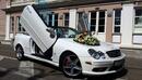 белый кабриолет на свадьбу